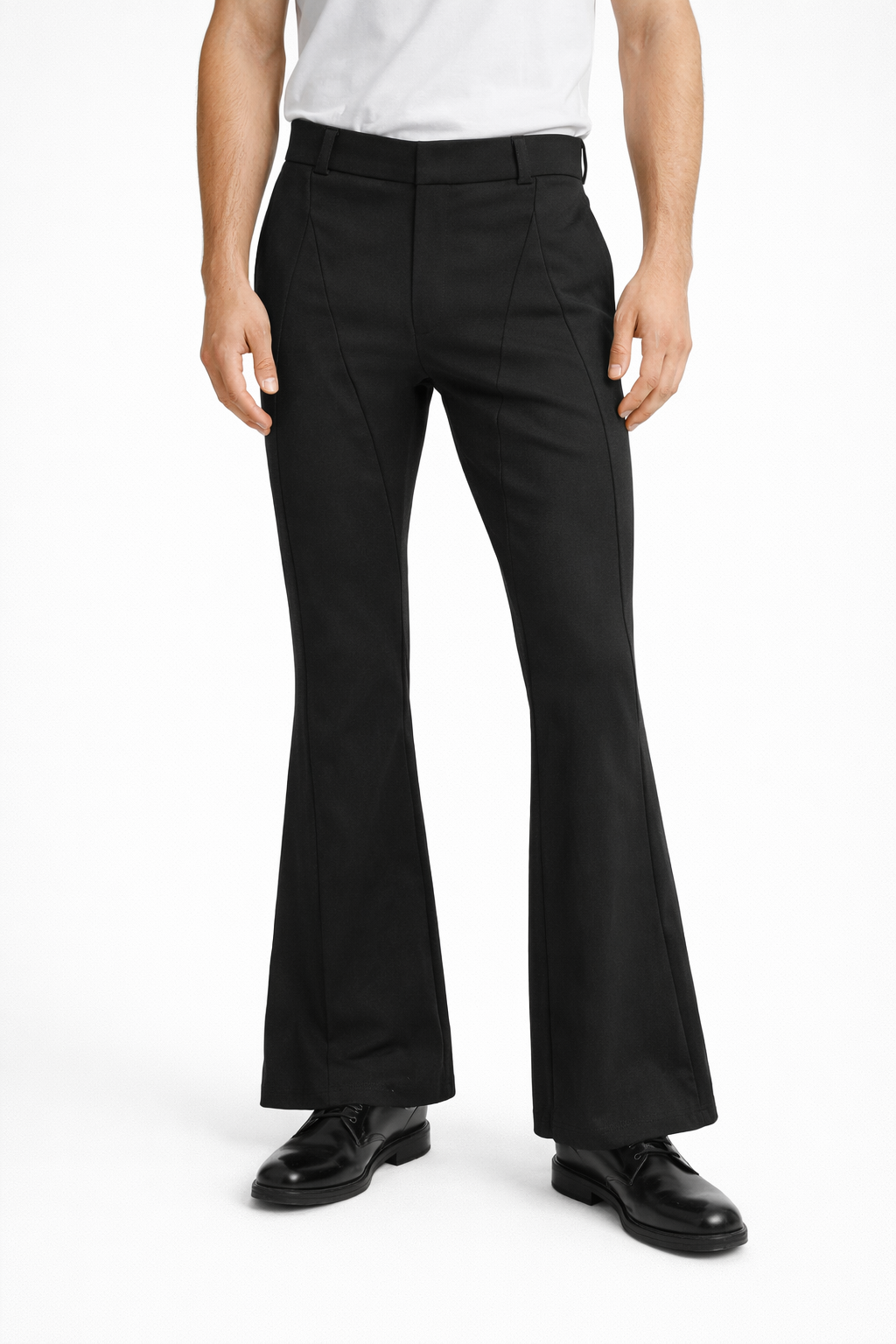 Stylized Men’s Flare Trouser.